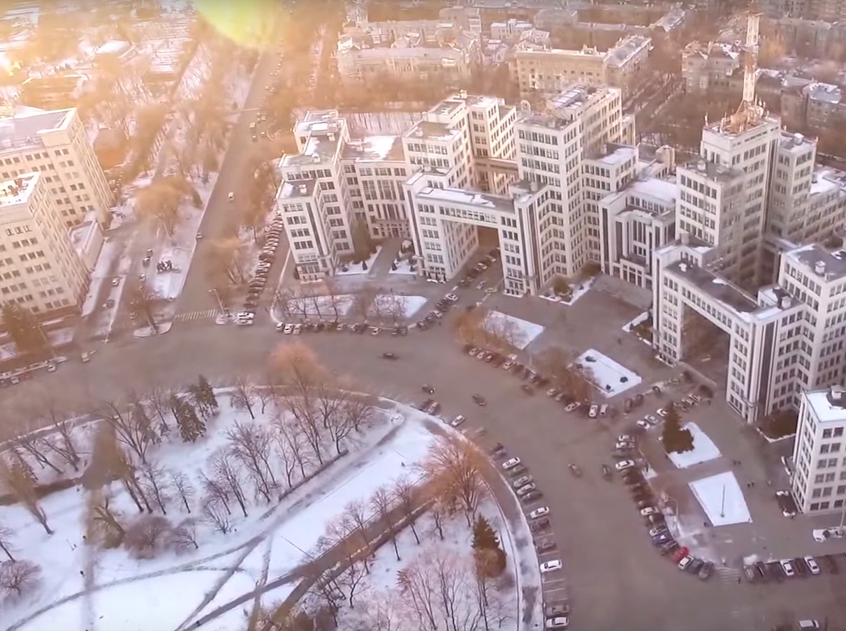 Видео 2016: Харьков с птичьего полёта